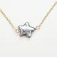 Freshwater Silver Pearl Star Side