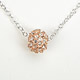 Charmed Pave Necklace, 18in