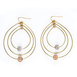 GF Hoop Triple with Pave-2.5in