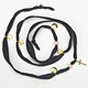 Charmed Silk Wrap-Black, 38''