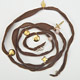 Charmed Silk Wrap-Brown, 38''